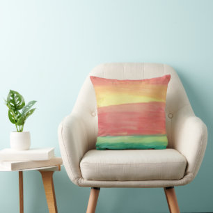 Coussin Sunset Abstrait