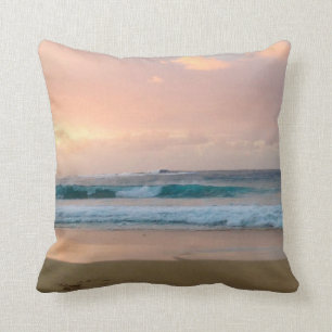 Coussin Sunset Beach et océan