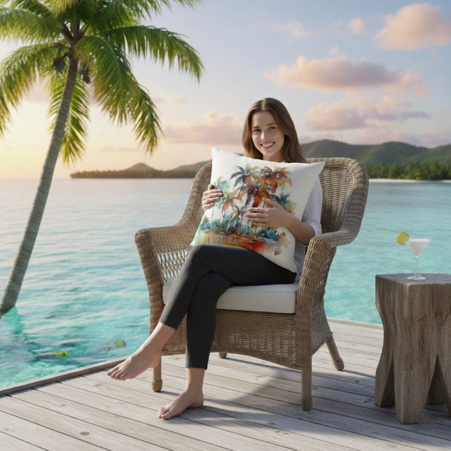 Coussin Sunset Grove (Créateur téléchargé)