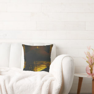 Coussin Sunset Magic Abstrait