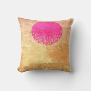 Coussin Sunset Vintage   Peinture Abstraite
