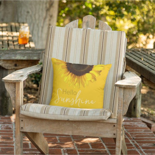 Coussin Sunshine Hellow (Chaise)