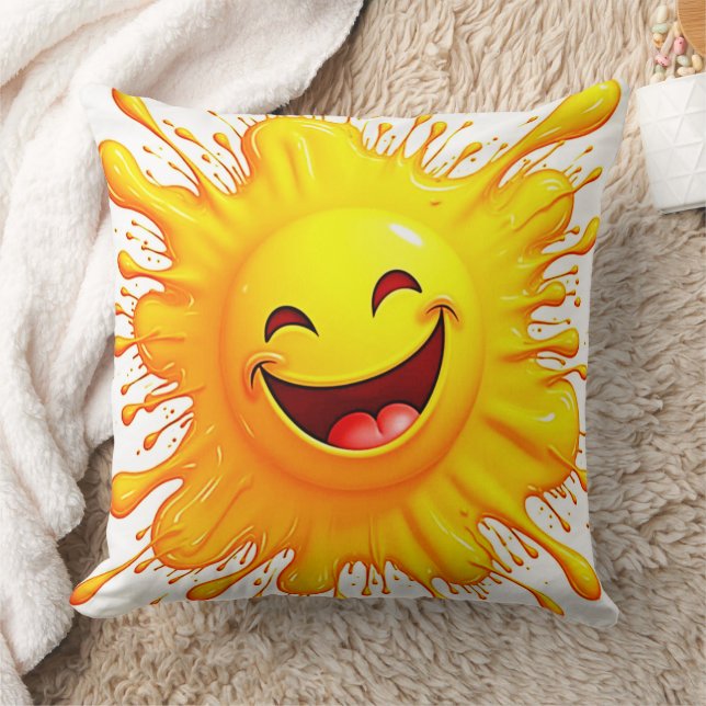 Coussin Sunshine Smiles: Bursting Joy (Couverture)