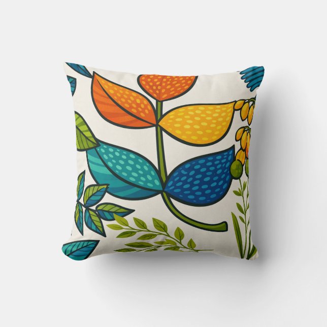 Coussin Sunstream Bloom  (Recto)