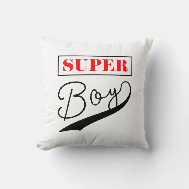 Coussin Super Boy (Recto)