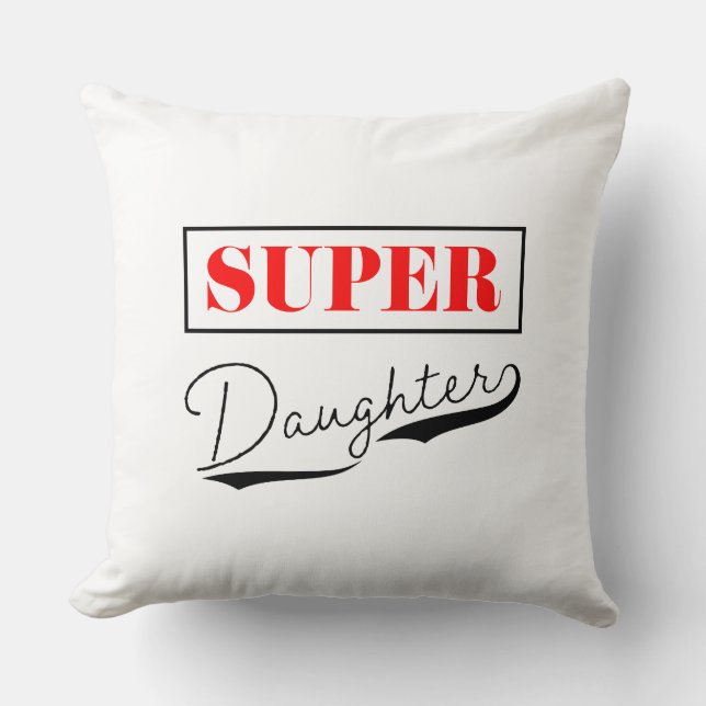 Coussin Super Daughter (Recto)