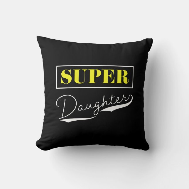 Coussin Super Daughter (Recto)