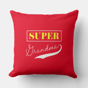 Coussin Super grand-mère
