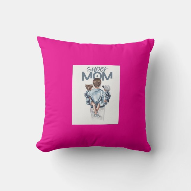 Coussin Super maman (Recto)