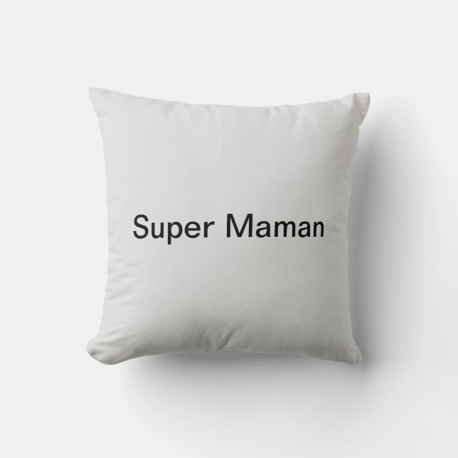 Coussin super maman (Recto)