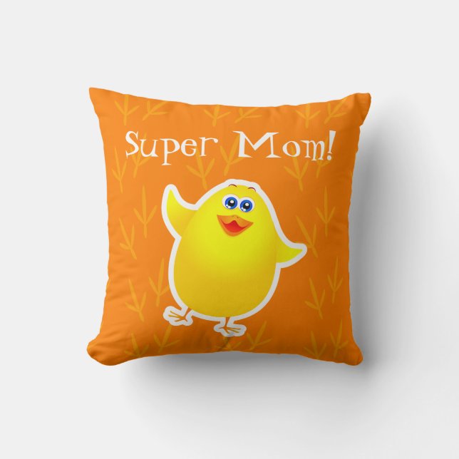 Coussin Super Maman ! (Recto)