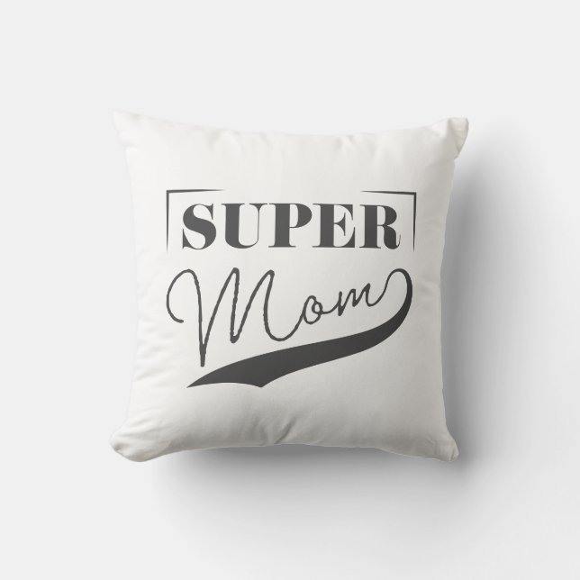 Coussin Super Maman (Recto)
