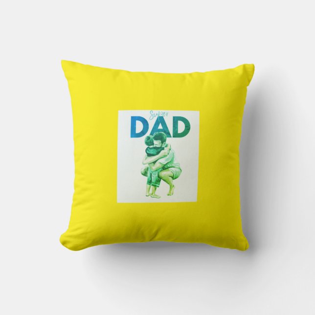 Coussin Super papa (Recto)