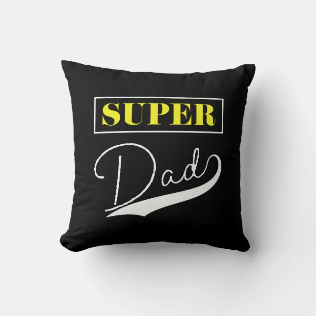 Coussin Super papa (Recto)