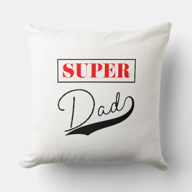 Coussin Super papa (Recto)