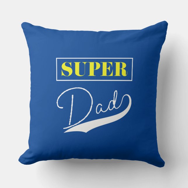 Coussin Super papa (Recto)
