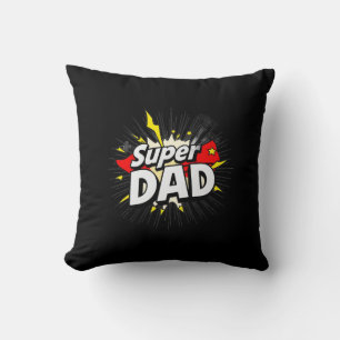 Coussin Super Papa Jrow Pillow - Confort héroïque pour pap