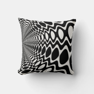 Coussin Super Peace Sound Waves Motif Cushion