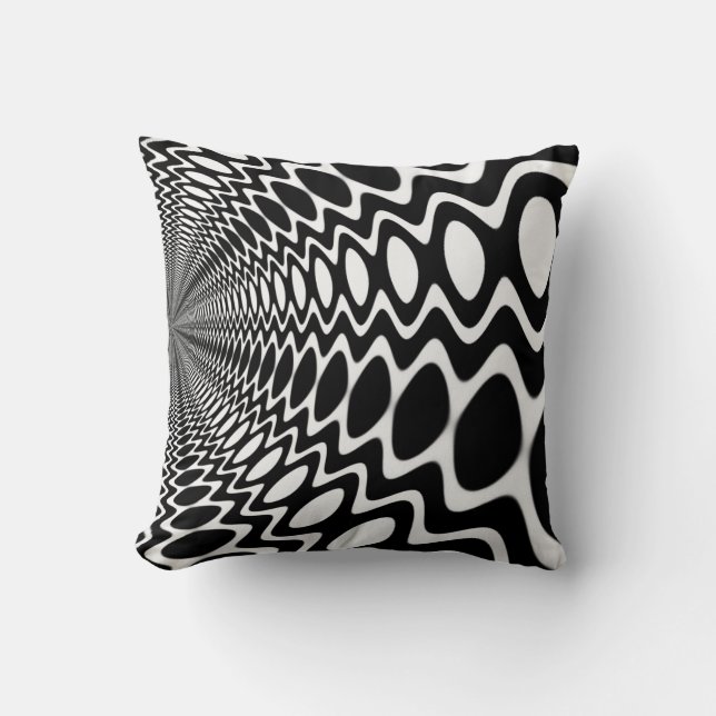Coussin Super Peace Sound Waves Motif Cushion (Recto)