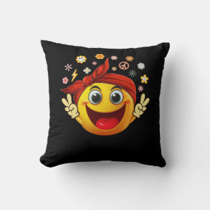 Coussin Super Retro Smile Emoticon Dites Bonjour Happy Fac