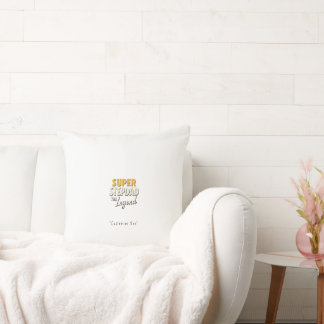 Coussin Super Step Dad the Legend Pillow – Heartfelt Gift