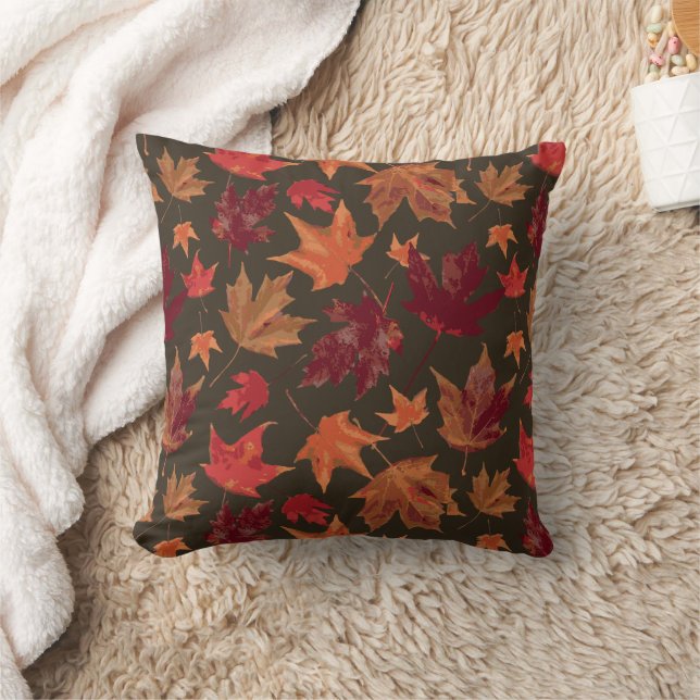 Coussin Superbe automne Feuilles d'automne Coordination (Couverture)