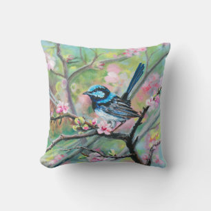 Coussin Superbe Fairy Wren -