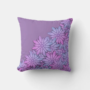 Coussin Superbe Floral Moderne À Côté Double Intérieur