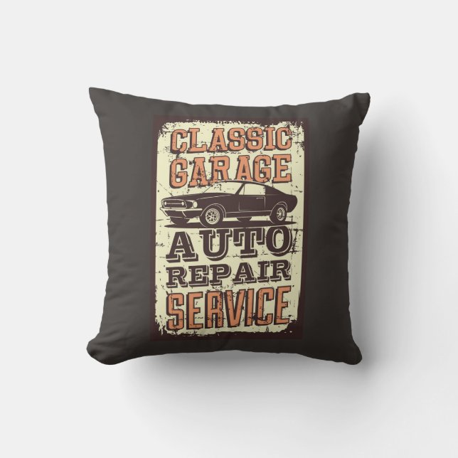 Coussin superbe idée cadeau pour papa (Recto)