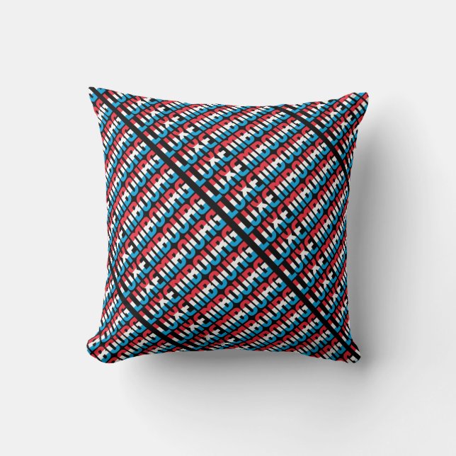 Coussin Superbe Luxembourg National (Recto)