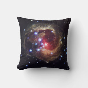 Coussin supergigantesque rouge d'étoile