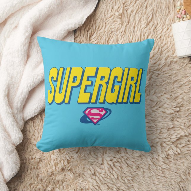 Coussin Supergirl Pop Logo (Couverture)