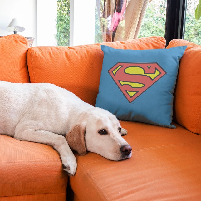 Coussin Superman S-Shield | Logo Superman (Créateur téléchargé)