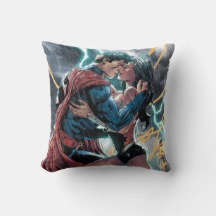 Coussin Superman/Wonder Woman Comic Art promotionnel