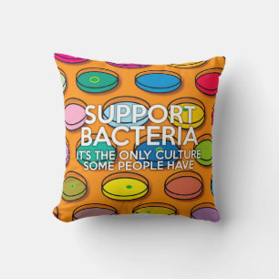 Coussin SUPPORT BACTERIA Fun Medical Science