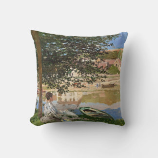 Coussin Sur la rive de la Seine par Monet