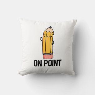 Coussin Sur le jeu de crayon amusant Point