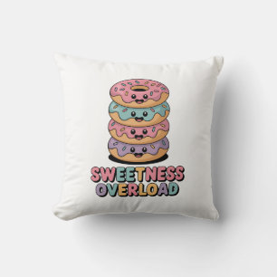 Coussin Surcharge de sucrerie   Enfants Donut