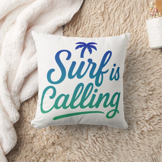 Coussin Surf appelle (Couverture)