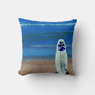 Coussin Surf sur Beach Throw Pillows