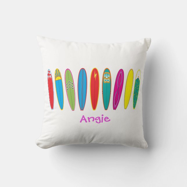 Coussin Surf vintage (Recto)