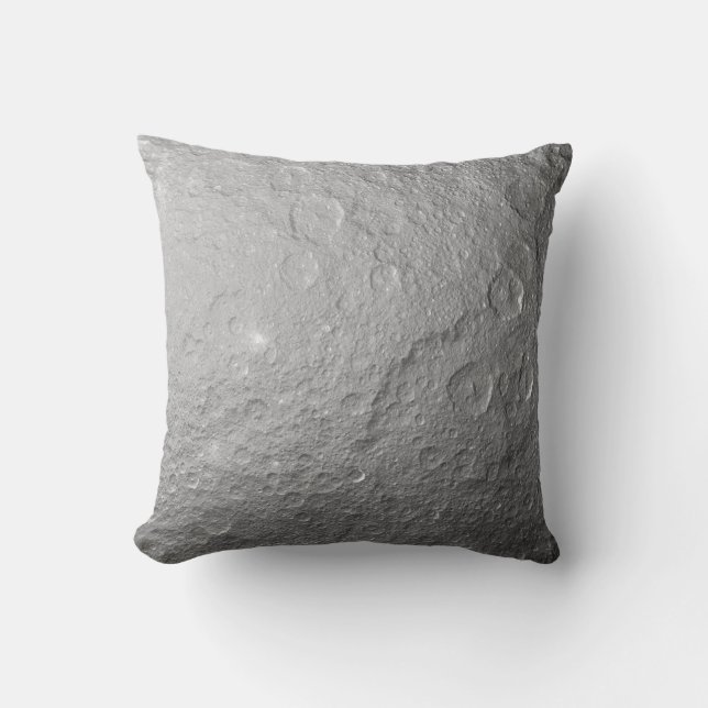 Coussin Surface lunaire dans l'espace extra-atmosphérique (Recto)