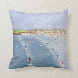 Coussin Surfer chez Porthmeor