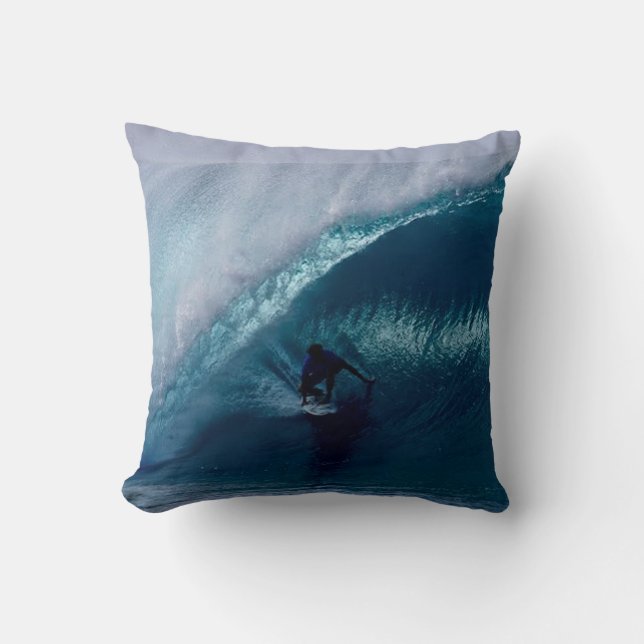 Coussin Surfer de canalisation (Recto)