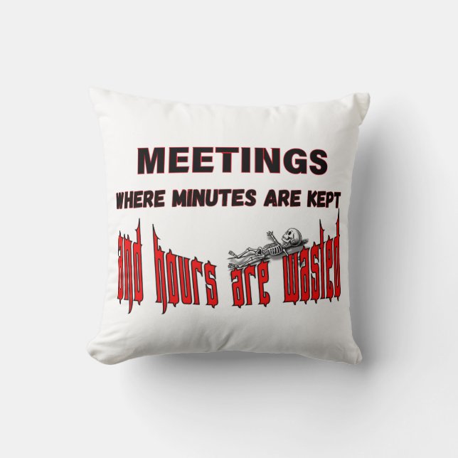 Coussin Survivant de la réunion (Recto)