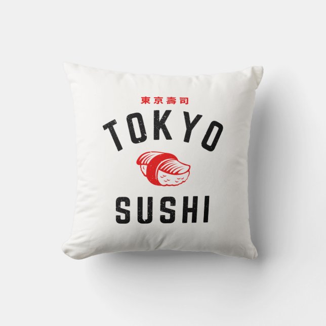 Coussin Sushi de Tokyo (Recto)