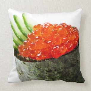 Coussin Sushi d'Ikura (oeufs de poisson saumonés) Gunkan