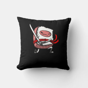 Coussin Sushi Samurai Ninja Kawaii Alimentation japonaise