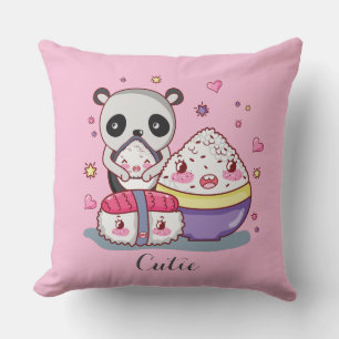 Coussin Sushi Trouve Rolls Kawaii Sushi Jeu d'oreiller
