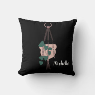 Coussin Suspendeur de plante en macramé Pots de planteur V